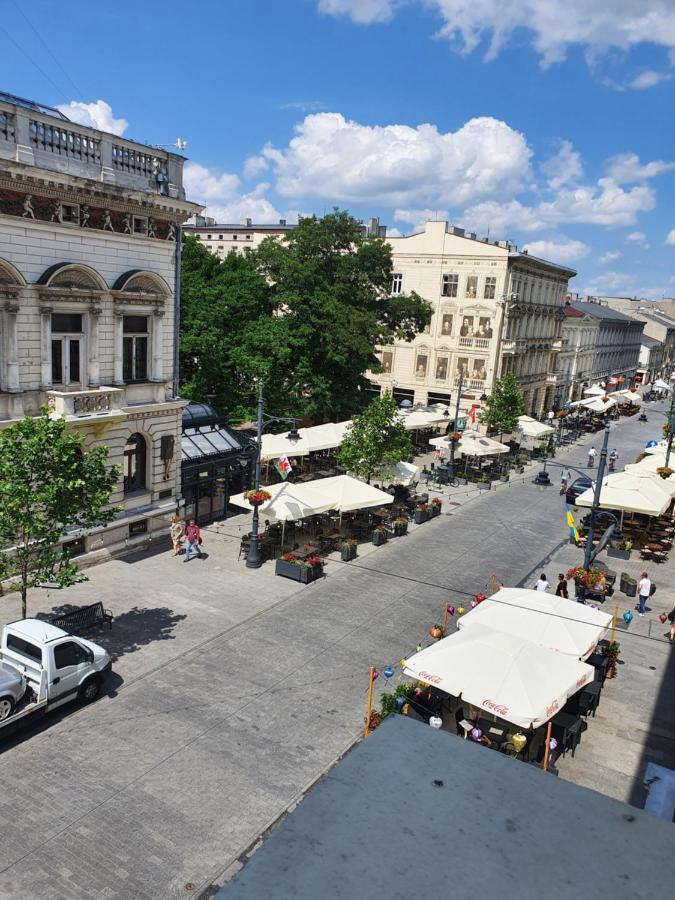 Prestige Aparthotel Piotrkowska 82 - Wyjatkowy Widok Na Deptak Лодз Екстериор снимка