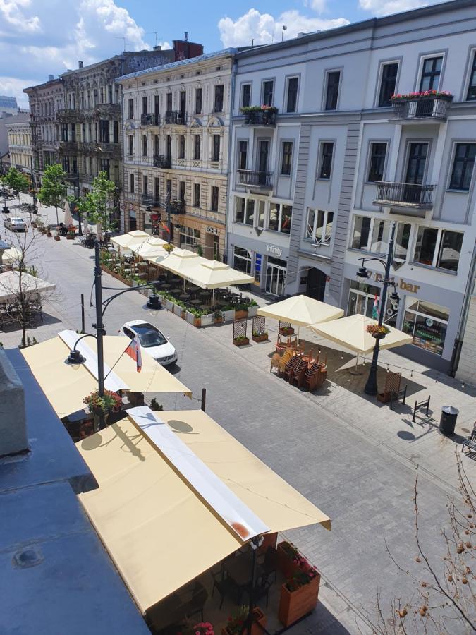 Prestige Aparthotel Piotrkowska 82 - Wyjatkowy Widok Na Deptak Лодз Екстериор снимка